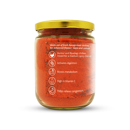 Chikmanglur Red Chilli Powder - The Essence of Spice from the Western Ghats