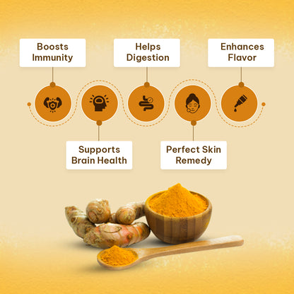 Chikmanglur Turmeric Powder - The Golden Elixir of the Western Ghats